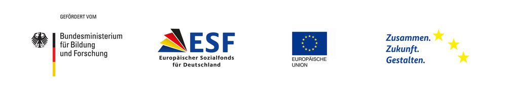 4 Logos der Förderer von DigiTrain 4.0