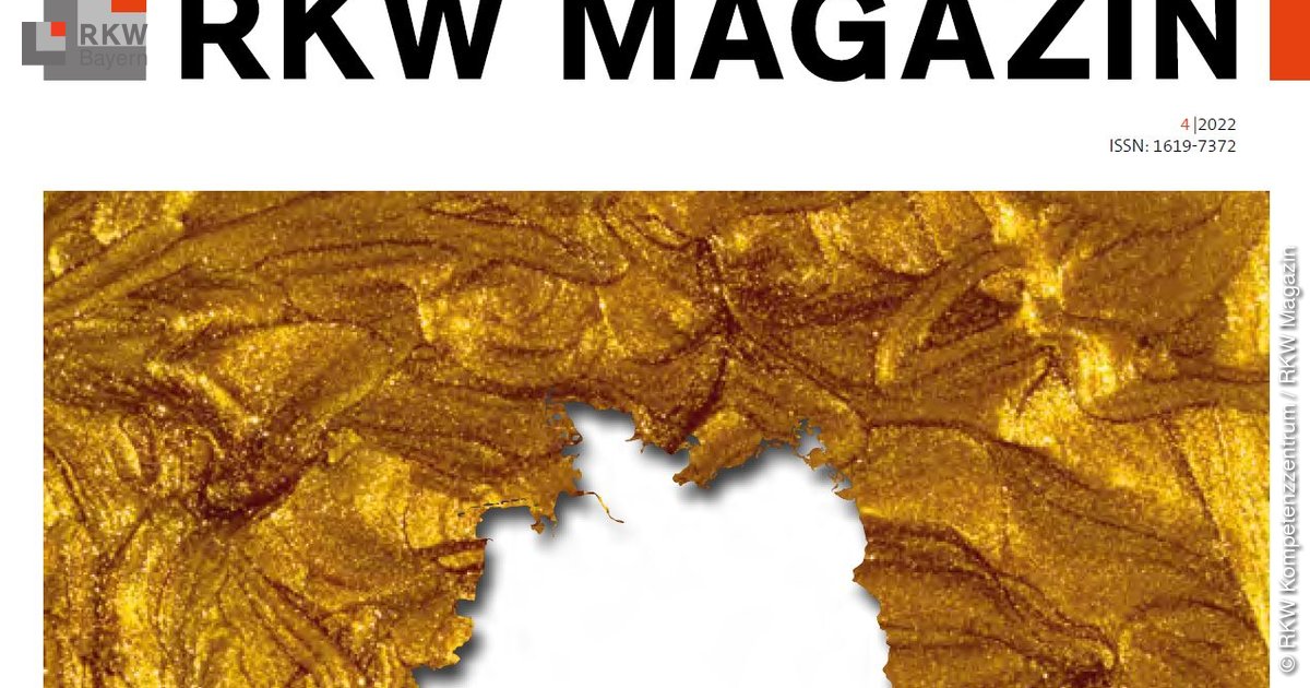 Das RKW Magazin über das Thema Ressource Bildung